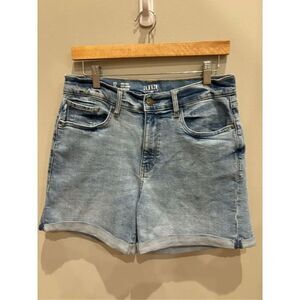 a.n.a 12 rolled hem shorts light wash jean shorts